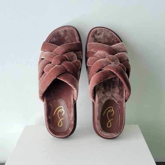 $98 *NEW* SAM EDELMAN VAUGN WOVEN SLIDE SANDAL - Picture 3 of 9